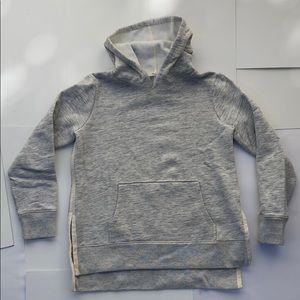 Madewell Light Heather Gray Hoodie